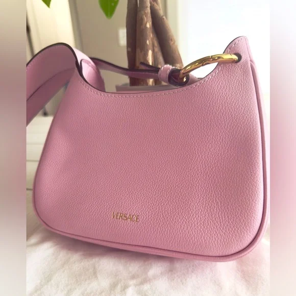 Versace LaโฏMedusa Pink Small Shoulder / Crossbody Bag - Picture 2 of 8